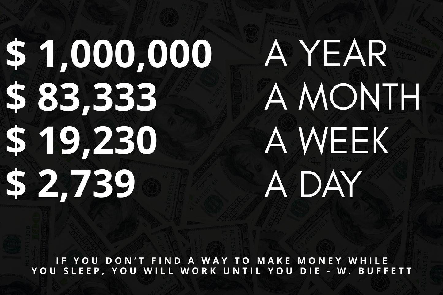 1.000.000 - A YEAR