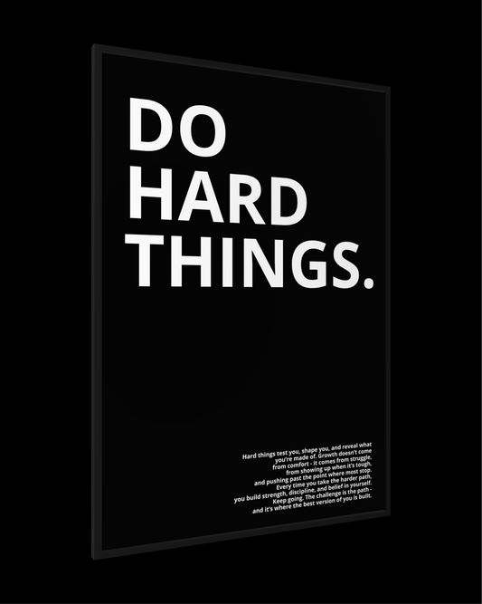 DO HARD THINGS
