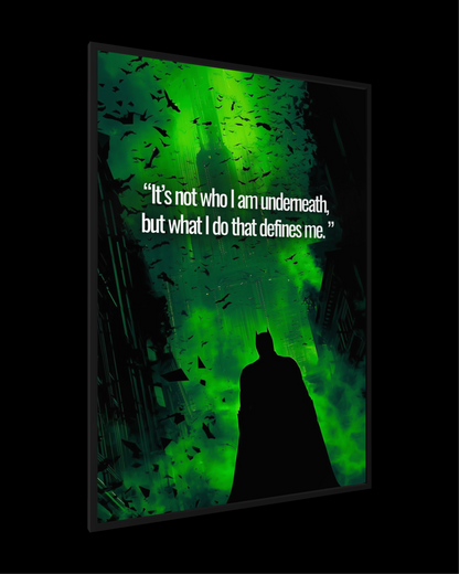 BAD MAN UNDERNEATH?