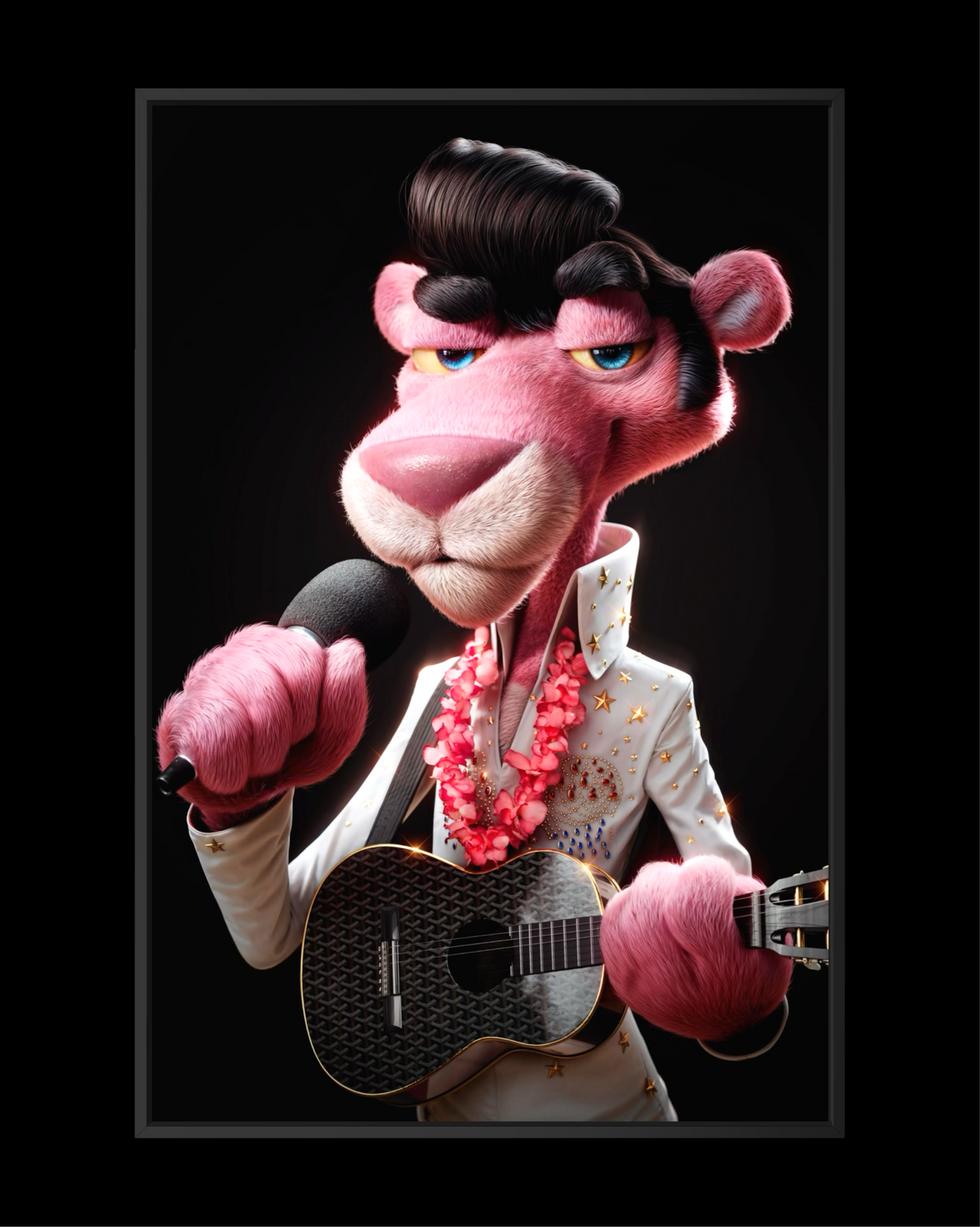 THE KING IN PINK