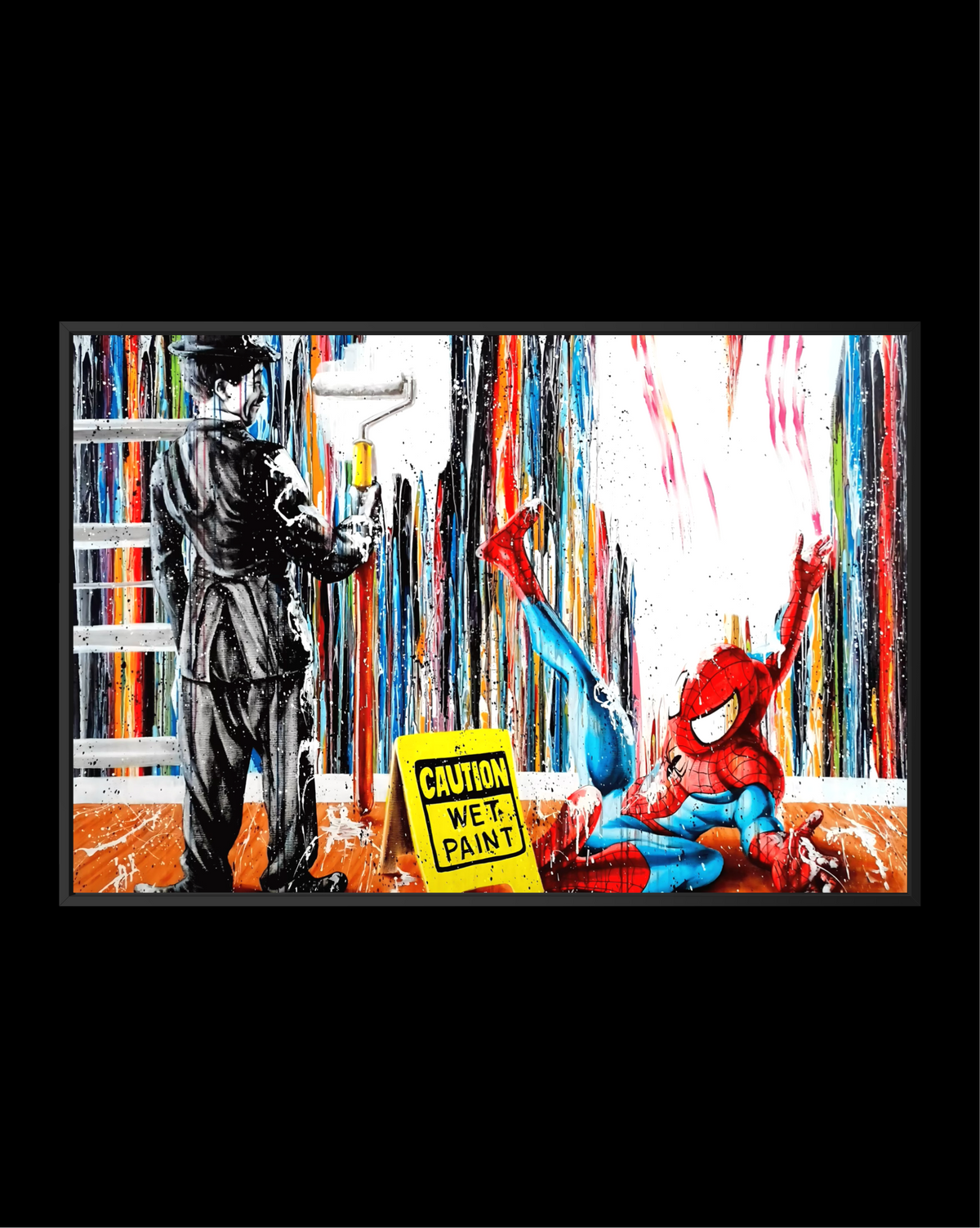 SPIDEY GOT PAINTED